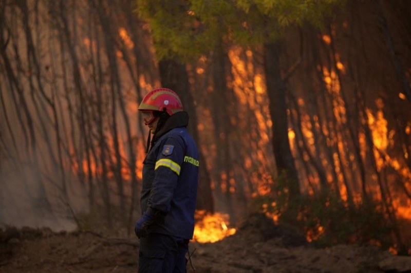 Българка е задържана за предизвикване на пожари в Гърция