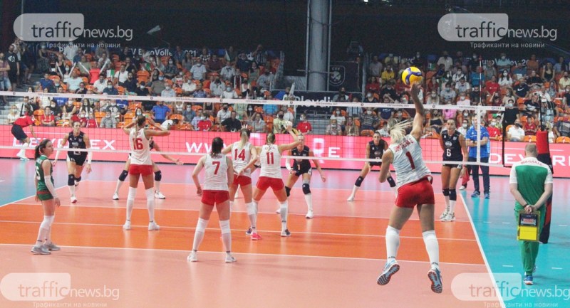Волейболните националки играят срещу Испания във втория си мач на Европейското в Пловдив