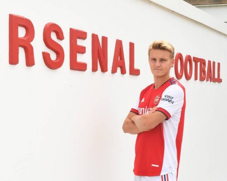 Официално! Арсенал представи Мартин Йодегор