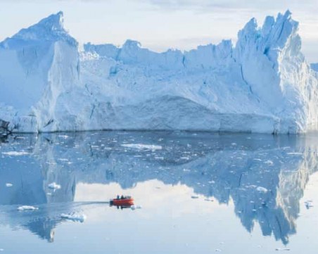 За първи път заваля дъжд на най-високата точка на Гренландия
