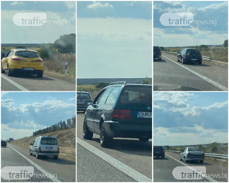 Коли летят със 160 нарушения в час на магистралата към Пловдив и София
