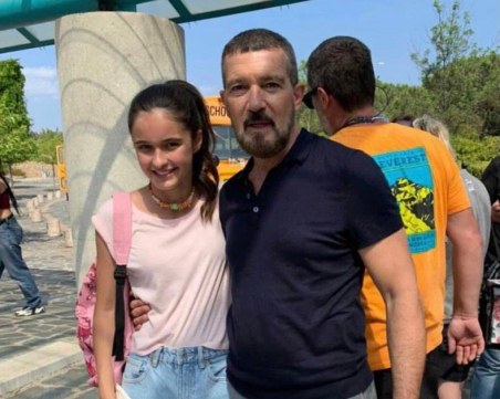 Антонио Бандерас възхитен от таланта на българската актриса Вивиан Милкова