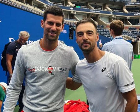 Димитър Кузманов с тежък жребий за квалификациите на US Open, щракна се с Джокович