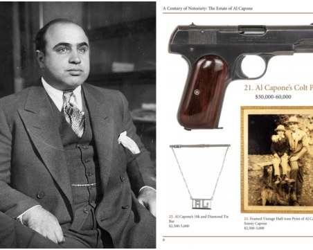 Пускат на търг вещи на Ал Капоне