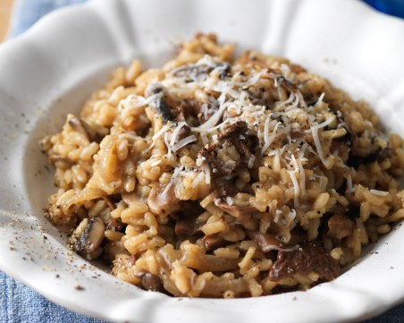 Ризото със сушени манатарки