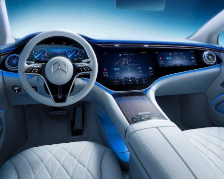 Mercedes EQS – флагманът при електромобилите