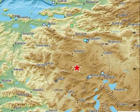 Земетресение разтресе Турция