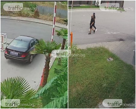 Пловдивските Бони и Клайд откраднаха мерцедес, обраха го и го зарязаха