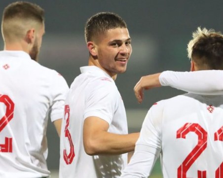 Националният отбор на България до 21 години стартира с победа евроквалификациите