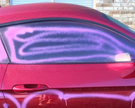 Обезобразиха колата на пловдивчанин в 