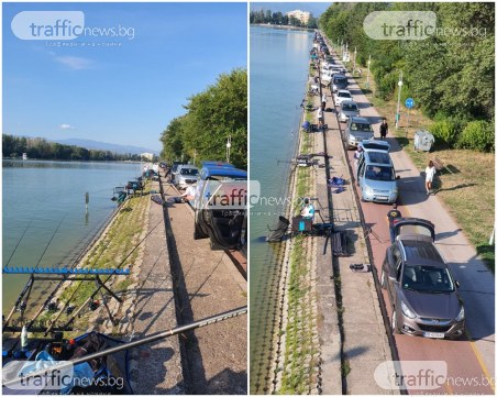 Рибари от цялата страна мерят сили на Гребната база, окупираха канала