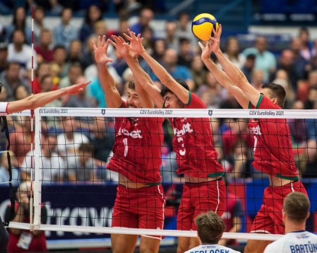 Волейболистите срещу Словения на Евроволей 2021