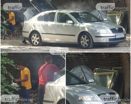 Стара изолация, останки от мазилка и чували с боклук пълнят кошовете в Кършияка