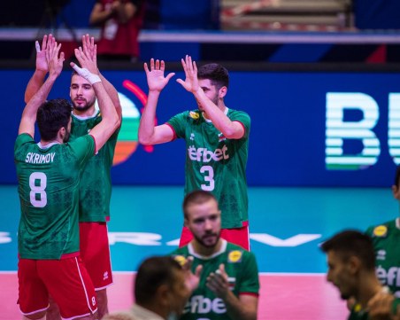 Волейболистите търсят задължителна победа срещу Беларус на Евроволей 2021