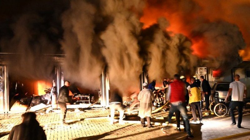 Пожар избухна в COVID болница в Македония! Най-малко 10 са жертвите