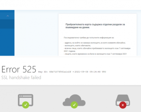 Кой атакува портала за националното преброяване и ще бъдели удължен срокът за регистрация?