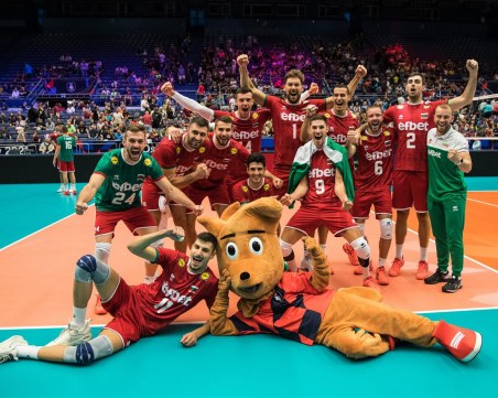 Волейболистите срещу Германия на осминафиналите на Евроволей 2021