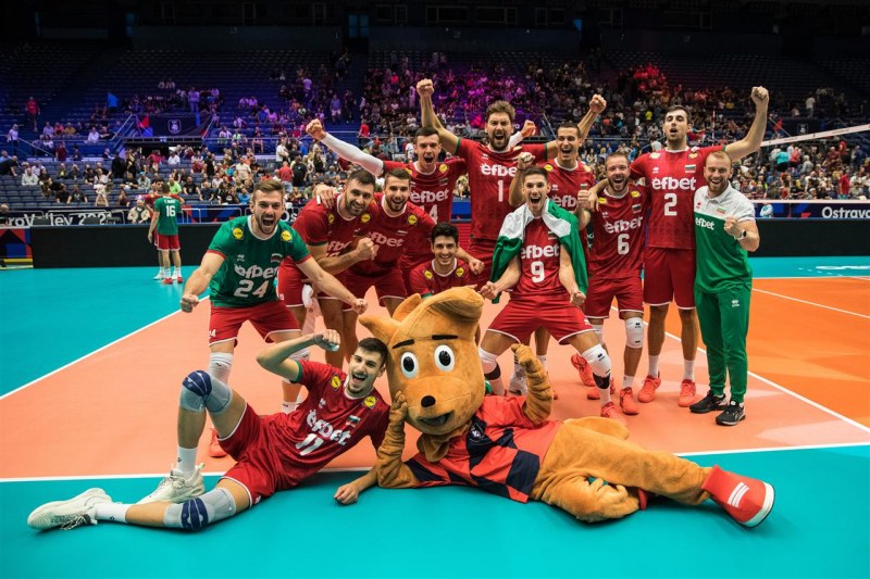Волейболистите срещу Германия на осминафиналите на Евроволей 2021
