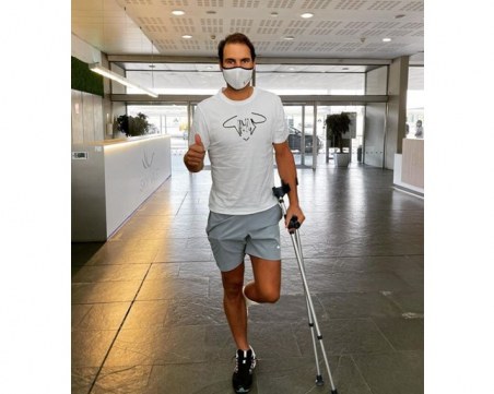 Оперираха Надал заради проблема му със стъпалото