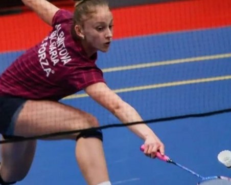 Българска бадминтонистка е европейска шампионка до 17 години