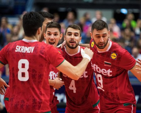 Волейболните национали играят срещу Германия на Европейското