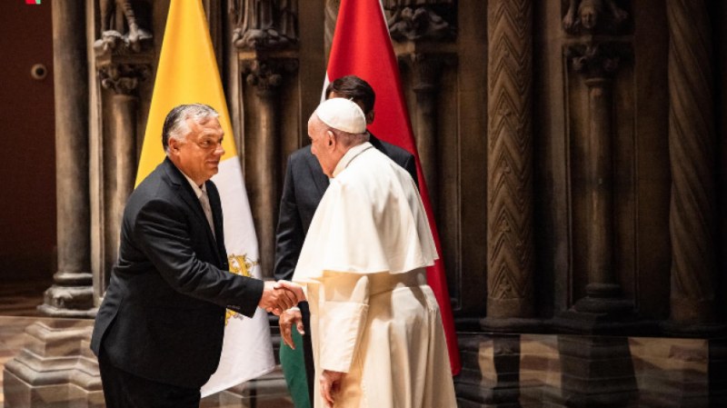 Папа Франциск се срещна с Виктор Орбан