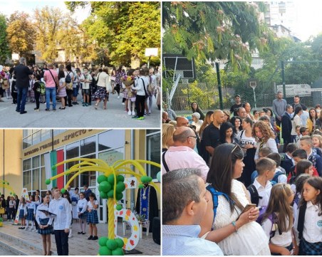 Първият учебен ден в Пловдив: Тържества по график и само с по един родител