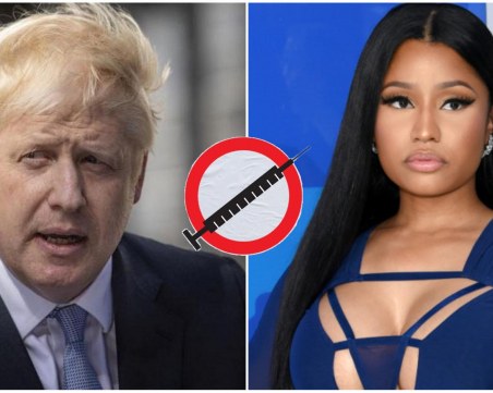 Борис Джонсън обвини Ники Минаж в лъжа, след шокиращите й антиваксърски разкрития