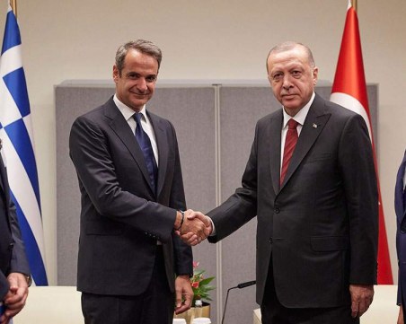 Ердоган ще се срещне с Мицотакис в Ню Йорк след напрежението  по редица въпроси