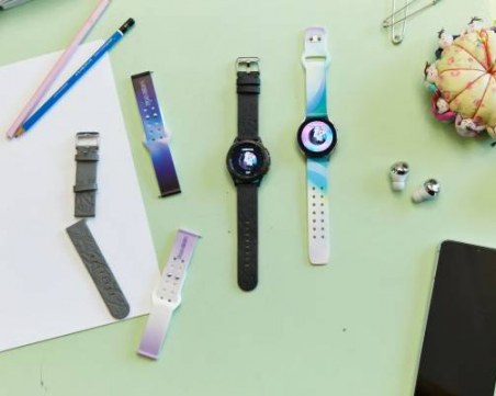 Samsung пуска каишки за новите си смарт часовници, които са изработени от ябълкови кори