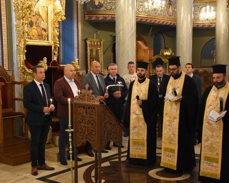 Молебен за загиналите по пътищата в Пловдивска област отслужиха в 