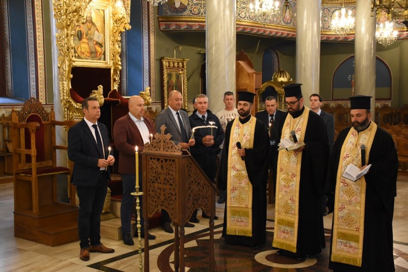 Молебен за загиналите по пътищата в Пловдивска област отслужиха в