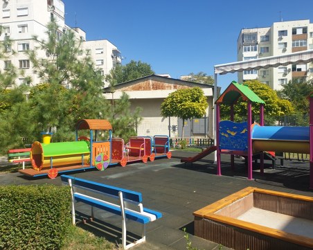 Нови площадки за игра изградиха в детска ясла в 