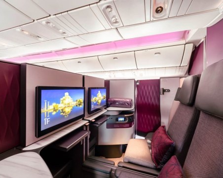 Qatar Airways спечели четири престижни награди на Onboard Hospitality 2021