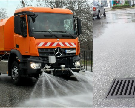 Чистят шахтите и мият улиците в Пловдив, вижте графика