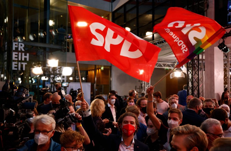 Инфарктни разлики между първите два кандидата на изборите в Германия