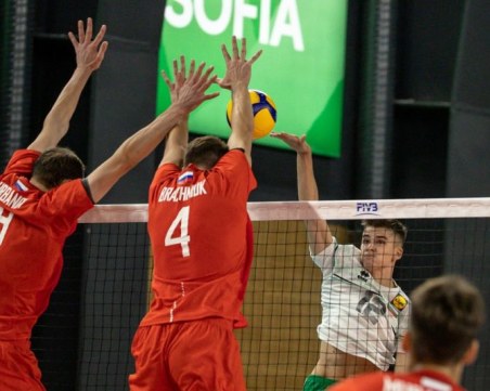 България загуби от Русия в първия си мач от втората фаза на Световното