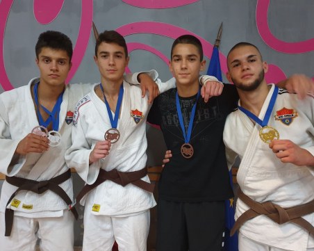 Пловдивски клуб с 11 медала от турнира по джудо 
