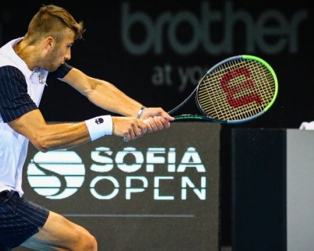 Прогрес в класирането за родните тенисисти преди Sofia Open