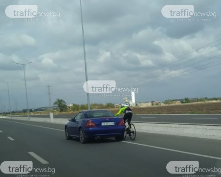 Безумие на пътя Пловдив-Асеновград! Тийнейджър с мерцедес 