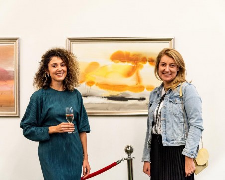 Антония Фингарова откри самостоятелна изложба на картини, рисувани специално за Plovdiv Plaza Mall