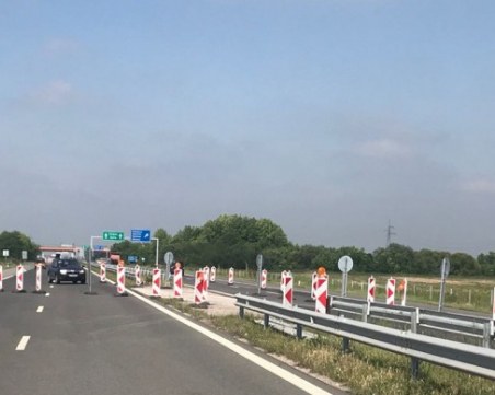 Ограничават движението по АМ 