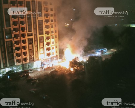 Арестуваха пловдивчанин, скачал на бой на пожарникари, гасили пожара в Кючука