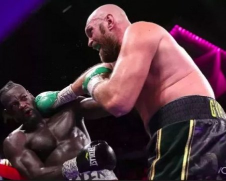 Уайлдър със счупена ръка след мача с Фюри