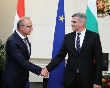 Стефан Янев се срещна с хърватския външен министър