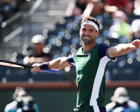 Страхотен Григор Димитров се класира за 1/4 финала в Индиън Уелс след фамозен обрат над шампиона от US Open