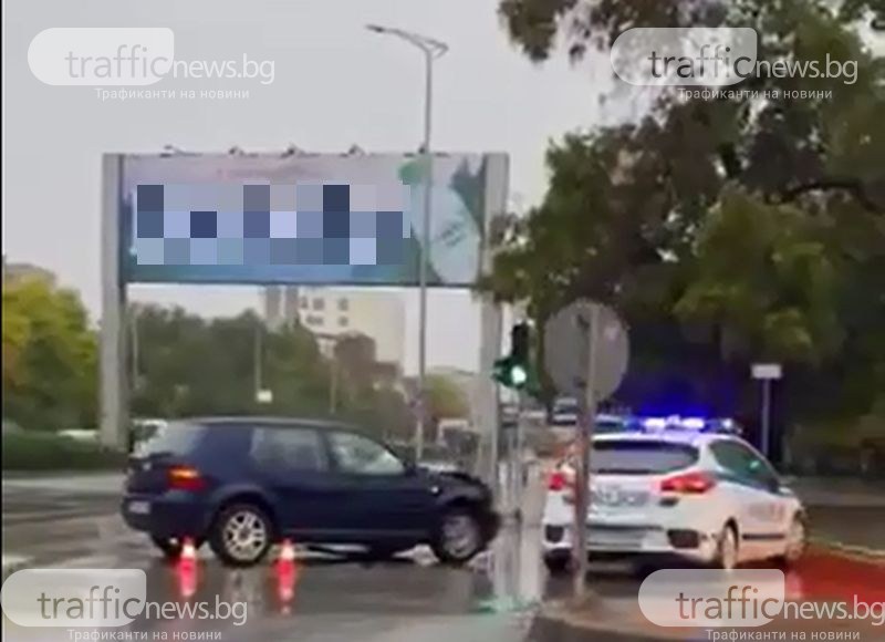 Катастрофа на кръстовище в булевард