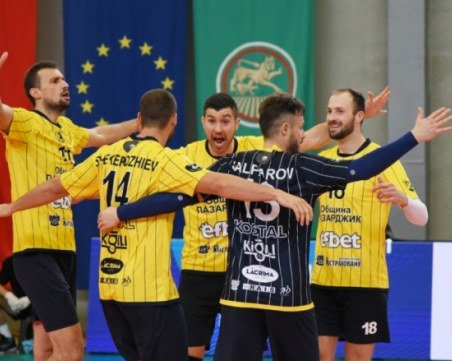Хебър грабна Суперкупата на България по волейбол