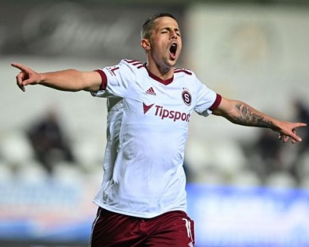 Мартин Минчев с два гола и асистенция за Спарта Прага