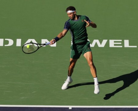 Нори спря Григор Димитров за финал в Индиън Уелс